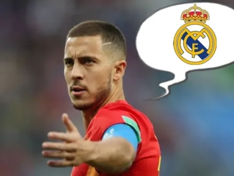 Qua mặt Chelsea, ngoài Courtois, Hazard còn liên lạc với cái tên Real này