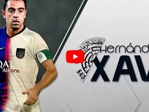 Xavi Hernandez quá đẳng cấp trong màu áo Al-Sadd