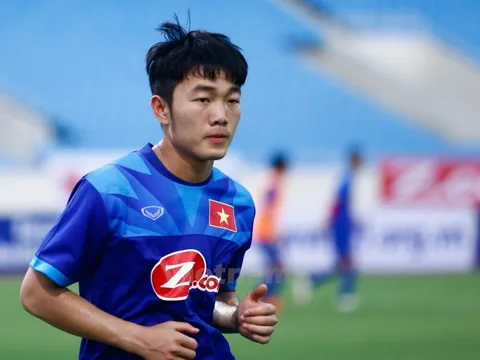 Xuân Trường mang băng đội trưởng U23 Việt Nam