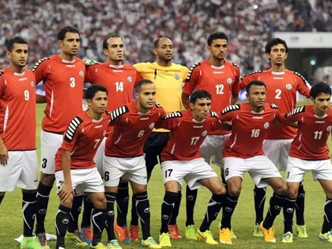 Yemen - đối thủ cạnh tranh của tuyển Việt Nam tại Asian Cup 2019