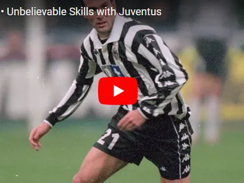 Zinedine Zidane thời còn khoác áo Juventus