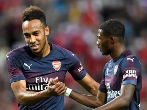 Aubameyang nổ súng, Arsenal giành thắng lợi thuyết phục trước Lazio