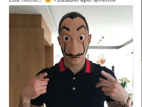 Benzema hóa trang hù fan vì cuồng phim