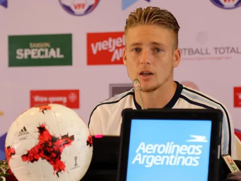 Đội trưởng U20 Argentina để ngỏ khả năng thi đấu ở V-League