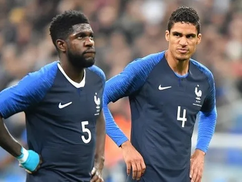 Umtiti tự tin sát cánh với 'kẻ địch' của mình