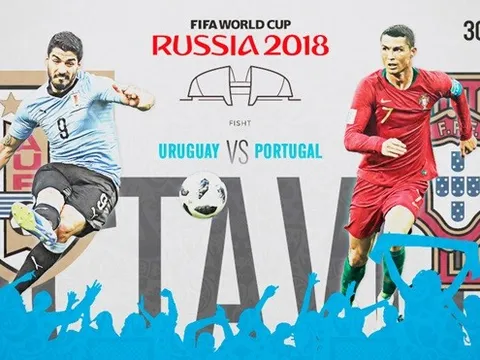 01h00 ngày 01/07, Uruguay vs Bồ Đào Nha: Chờ Ronaldo bùng nổ