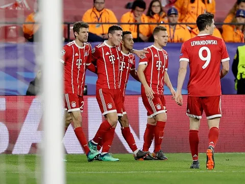 01h45 ngày 12/05, Bayern Munich vs Sevilla: Nối dài những ngày vui