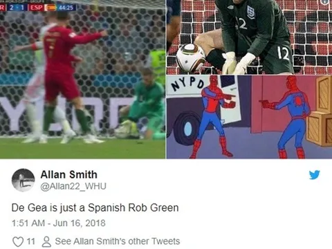 'De Gea chẳng khác gì Karius và Robert Green'