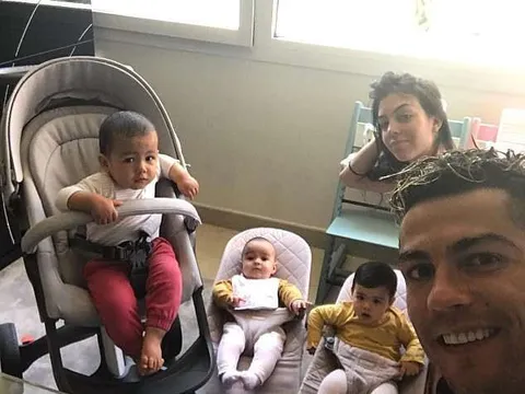 Gạt nỗi nhớ gia đình, Ronaldo tập luyện cực 'sung'