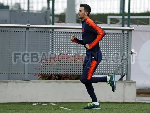 Busquets trở lại, Barca tự tin trước trận lượt về trên đất Ý