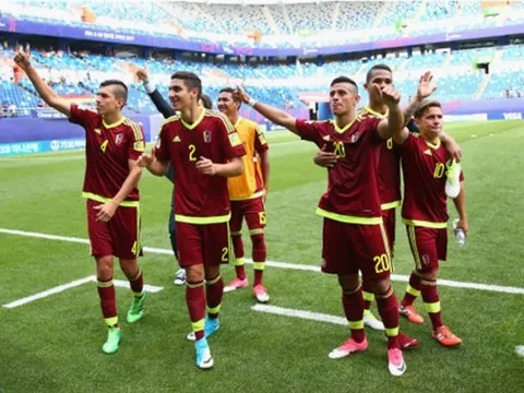 Bùng nổ trong hiệp hai, U20 Venezuela 'vỗ mặt' U20 Đức trận mở màn