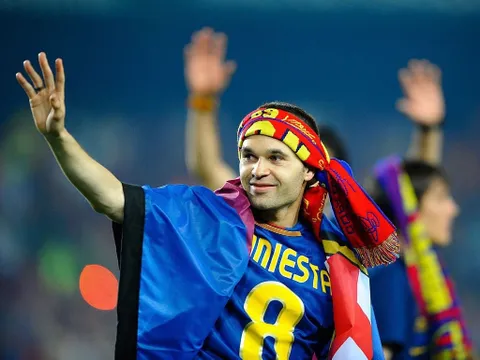 Andres Iniesta chia tay Barca: Tạm biệt người nghệ sĩ sân cỏ