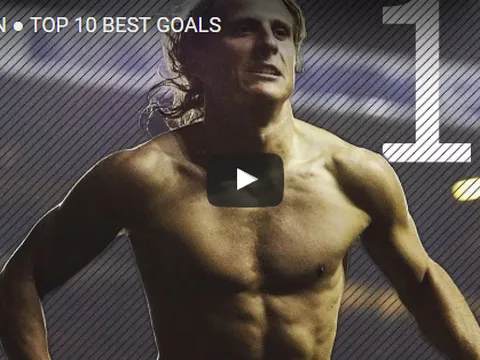 10 bàn thắng để đời của Diego Forlan
