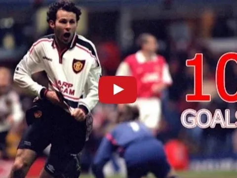 10 bàn thắng đẹp nhất của Man United vào lưới Arsenal