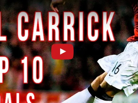 10 bàn thắng đẹp nhất sự nghiệp Michael Carrick