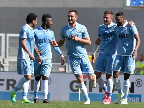 10 bàn thắng được ghi trong trận đấu điên rồ giữa Lazio và Sampdoria