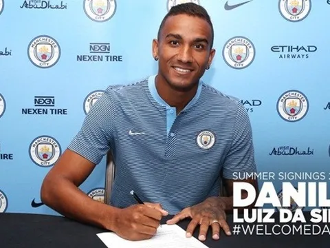 10 điều cần biết về Danilo, tân binh mới nhất của Man City