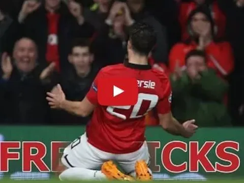 10 pha sút phạt đẹp nhất lịch sử Manchester United