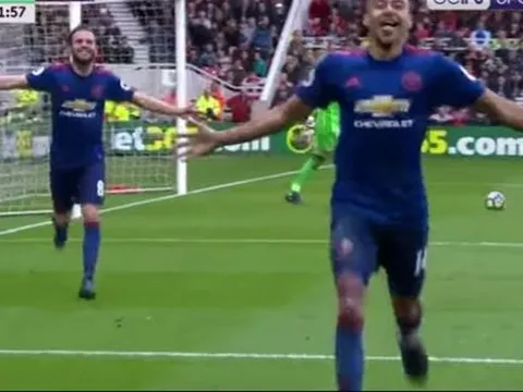 10 pha sút xa thành bàn đẹp nhất mùa 2016/17 của Manchester United