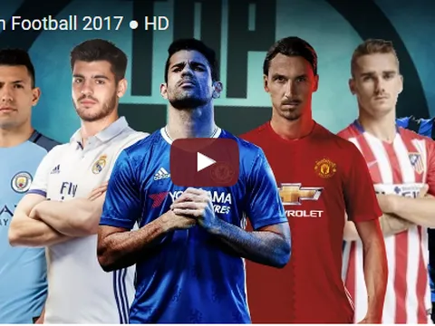 10 tiền đạo xuất sắc nhất 2017