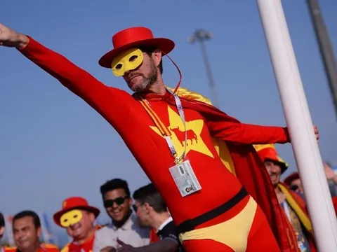 Những bộ trang phục sáng tạo nhất của các CĐV tại World Cup 2018