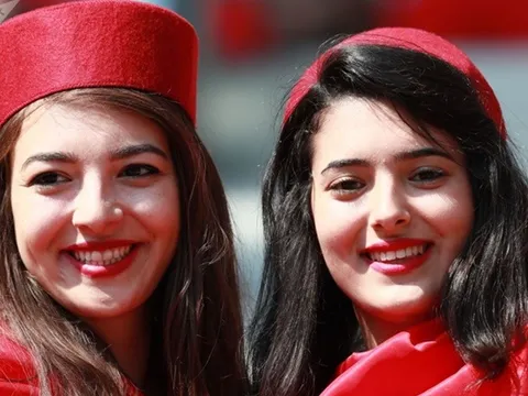 Những khoảnh khắc đáng yêu của các fan nữ xinh đẹp tại World Cup 2018