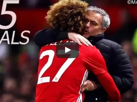 15 bàn thắng của Marouane Fellaini cho Man Utd