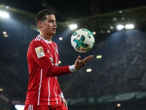 NÓNG: Chủ tịch Bayern CHỐT tương lai James Rodriguez
