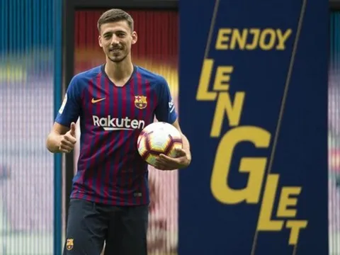 Lenglet: "Thật vui khi không phải đối đầu với Messi"