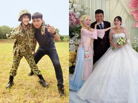 Cặp đôi "thuyền ma" Hậu Hoàng - Mũi trưởng Long hiện tại: Người tổ chức đám cưới hạnh phúc, người ngày càng xinh đẹp