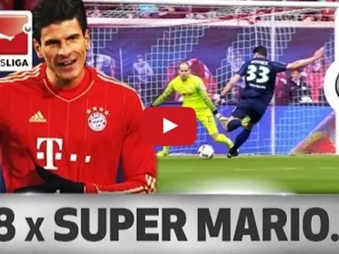 18 bàn thắng của Mario Gomez vào lưới 18 CLB