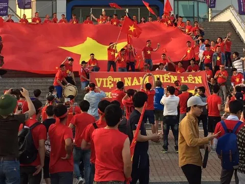 Sắc đỏ U20 Việt Nam tung bay sân chơi U20 World Cup