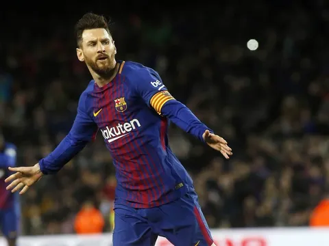 Lionel Messi lập hat-trick, Barca "rung đùi" chờ trận derby Madrid