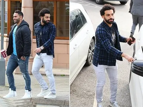 Mohamed Salah ra hiệu, sẵn sàng trở lại trong trận derby