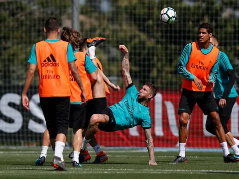 Ronaldo vắng mặt trong buổi tập mới nhất