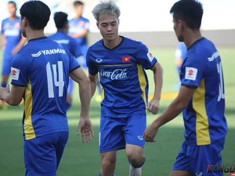 U23 Việt Nam tập gì trước trận đấu gặp U23 Palestine?