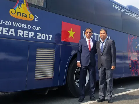 Có mặt tại Cheonan (Hàn Quốc), U20 Việt Nam sẵn sàng đấu New Zealand