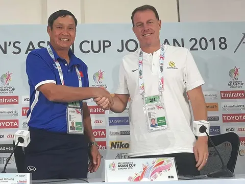 VCK Asian Cup nữ 2018: Australia thận trọng, Việt Nam khiêm tốn