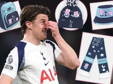 Tottenham tung bộ sưu tập Heo Peppa bất chấp nguy cơ xuống hạng