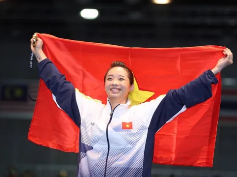 Wushu "hái vàng", Quốc kỳ Việt Nam tung bay ở đấu trường SEA Games 29