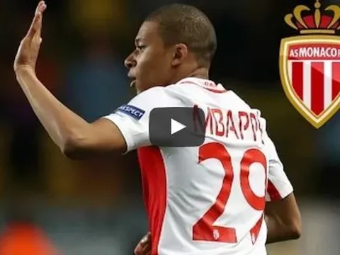 22 bàn thắng của Kylian Mbappe cho Monaco từ đầu mùa