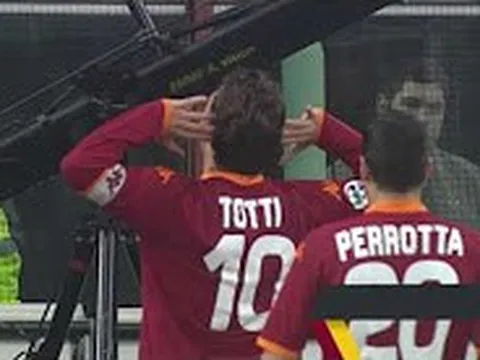 23 bàn thắng trong 23 mùa giải cống hiến của Totti tại Roma
