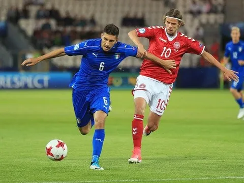23h00 ngày 21/06, U21 Italia vs U21 CH Czech: 3 điểm cho Thiên thanh