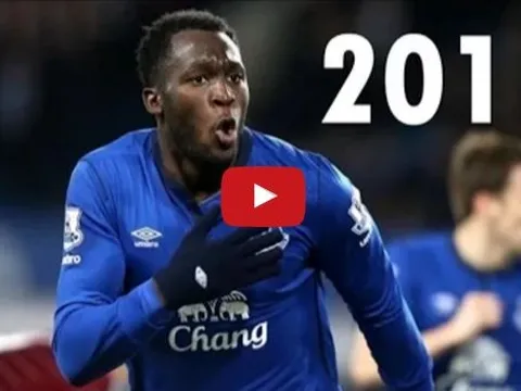 24 bàn thắng của Romelu Lukaku cho Everton mùa 2016/17