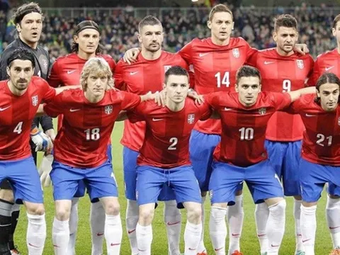 CHÍNH THỨC: Danh sách 23 cầu thủ Serbia tham dự World Cup 2018