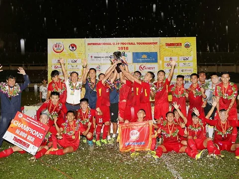 Toàn thắng giải U19 Quốc tế, Việt Nam đăng quang ngôi vô địch