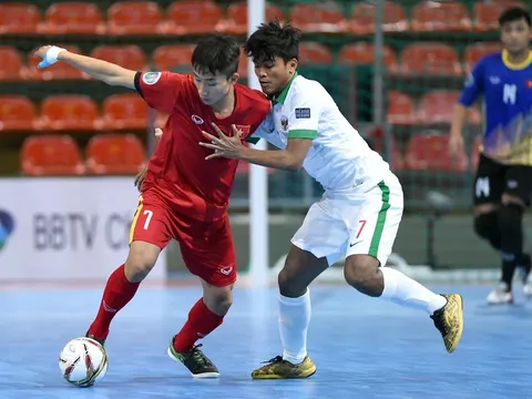 U20 Futsal Việt Nam chia điểm đầy tiếc nuối trước Indonesia