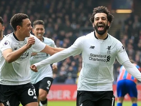Mohamed Salah ghi bàn thứ 29, Liverpool ngược dòng kịch tính trước Palace