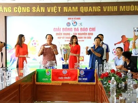 Hơn 300 nhà báo, phóng viên, BTV quy tụ tại Giải bóng đá Báo chí miền Trung lần thứ V – 2018