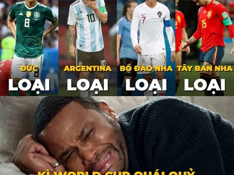 Messi cùng dàn sao sân cỏ chia tay World Cup bị trêu đùa trên mạng